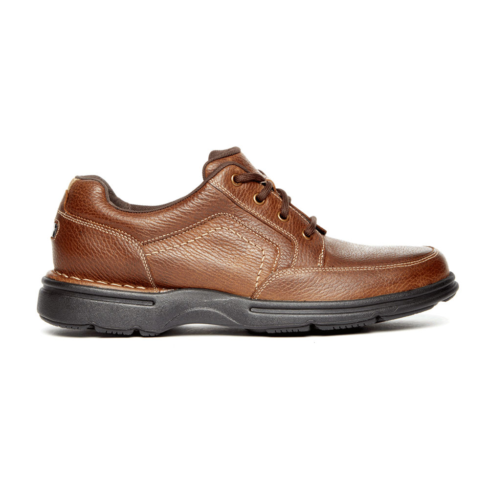 Tenis Rockport Homem Marrom - Prowalker Eureka Plus Mudguard - 56120AGNQ